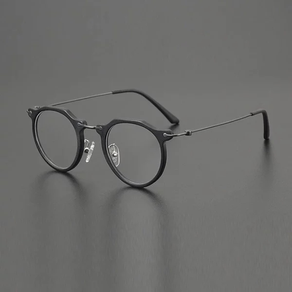 Ava Vintage Round Acetate Glasses Frame