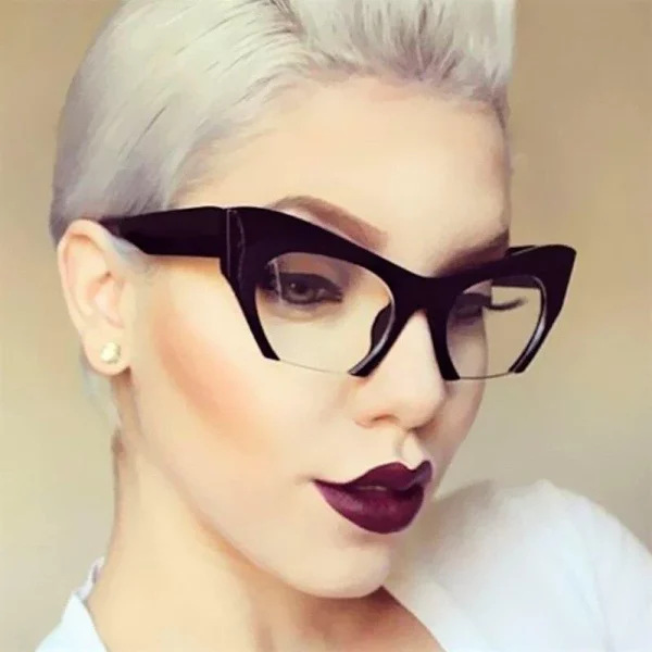Bea Vintage Cat Eye Glasses Frames - Image 2