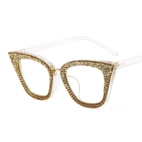 Madonna Vintage Cat Eye Glasses Frame - Image 2
