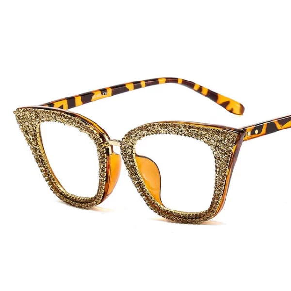 Madonna Vintage Cat Eye Glasses Frame - Image 3