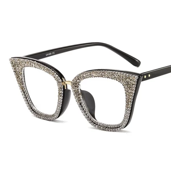 Madonna Vintage Cat Eye Glasses Frame - Image 4