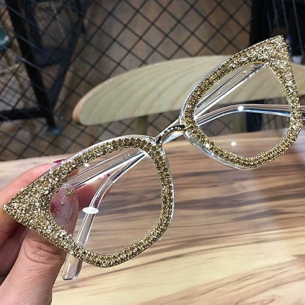 Madonna Vintage Cat Eye Glasses Frame - Image 7