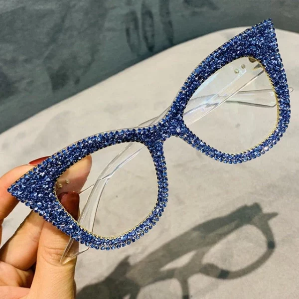 Madonna Vintage Cat Eye Glasses Frame - Image 8