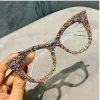Madonna Vintage Cat Eye Glasses Frame - Image 9