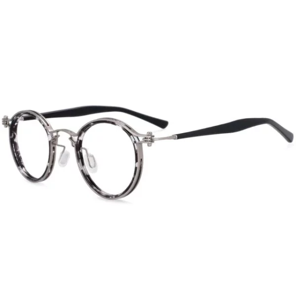 Tel Retro Steam Punk Optical Glasses Frame - Image 2