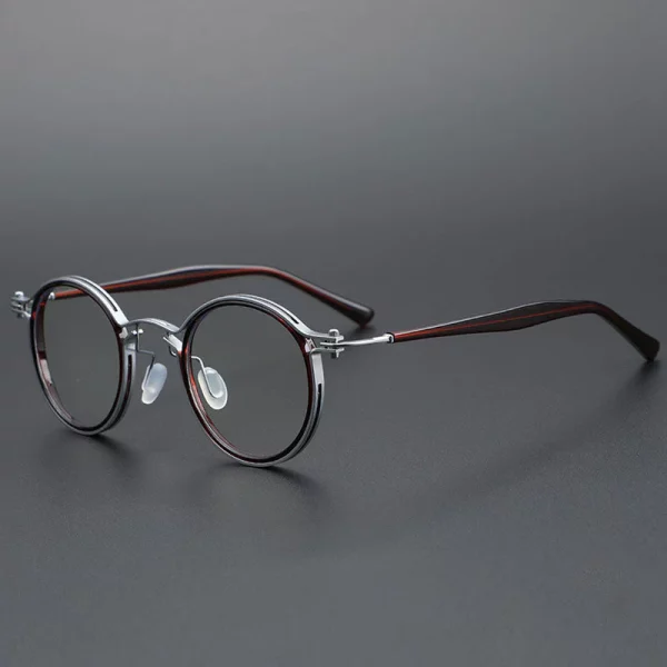 Tel Retro Steam Punk Optical Glasses Frame - Image 3