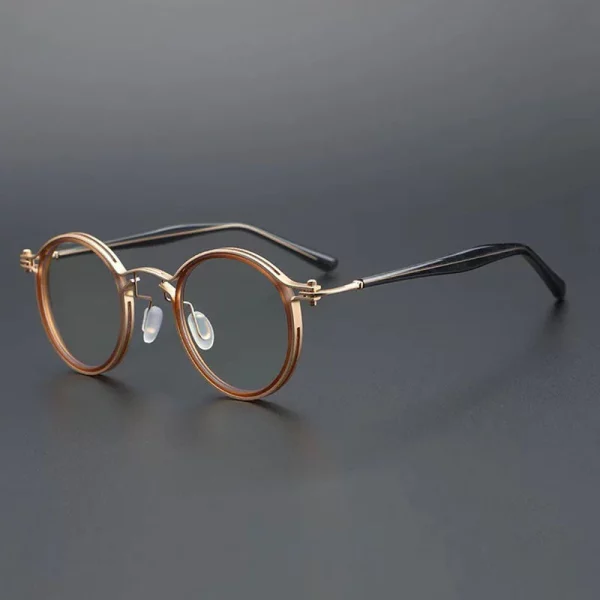 Tel Retro Steam Punk Optical Glasses Frame - Image 5